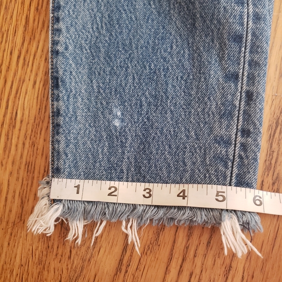 Levi's Wedgie 24x27 skinny premium 100 cotton rigid vintage style retro jean - Picture 14 of 16